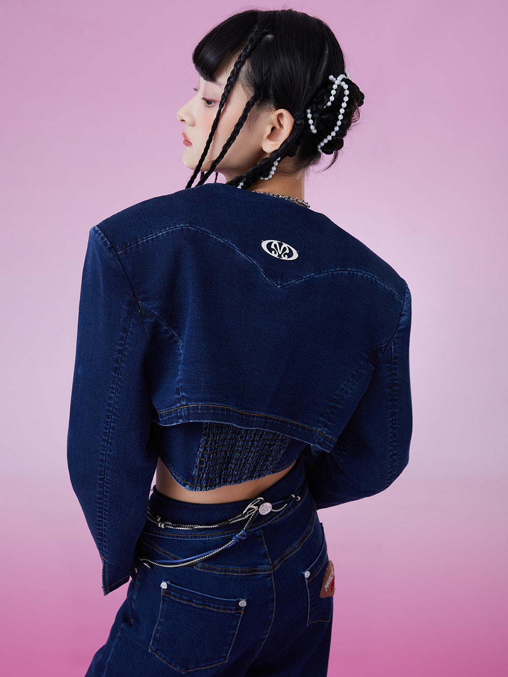 MUKZIN Short Fashionable Comfortable Original Casual Denim Jacket