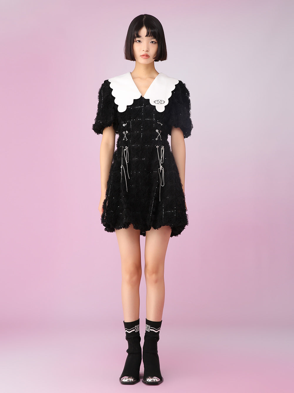 MUKZIN Doll Collar Adjustable Chain Elegant Dresses