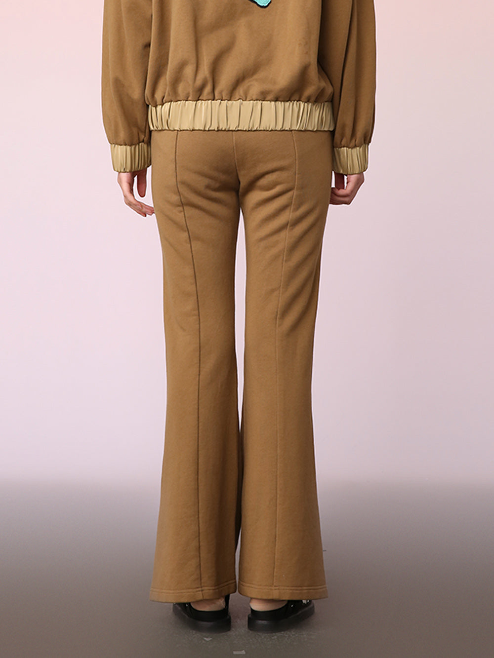 MUKZIN Khaki Straight Relaxed Lounge Pants
