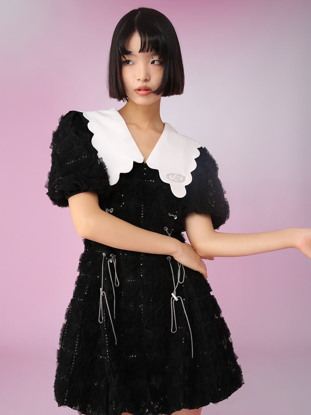 MUKZIN Doll Collar Adjustable Chain Elegant Dresses