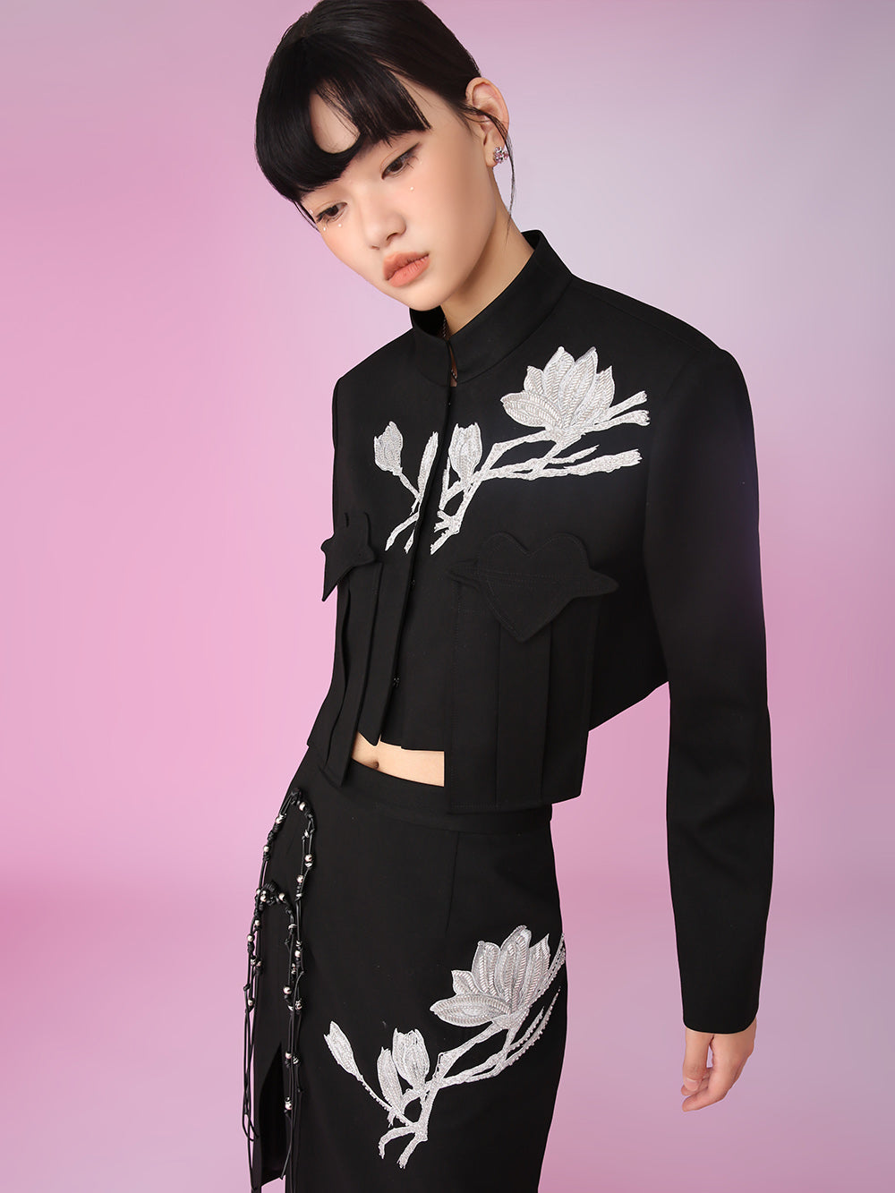 MUKZIN Beads Embroidered Original High-quantity Coat