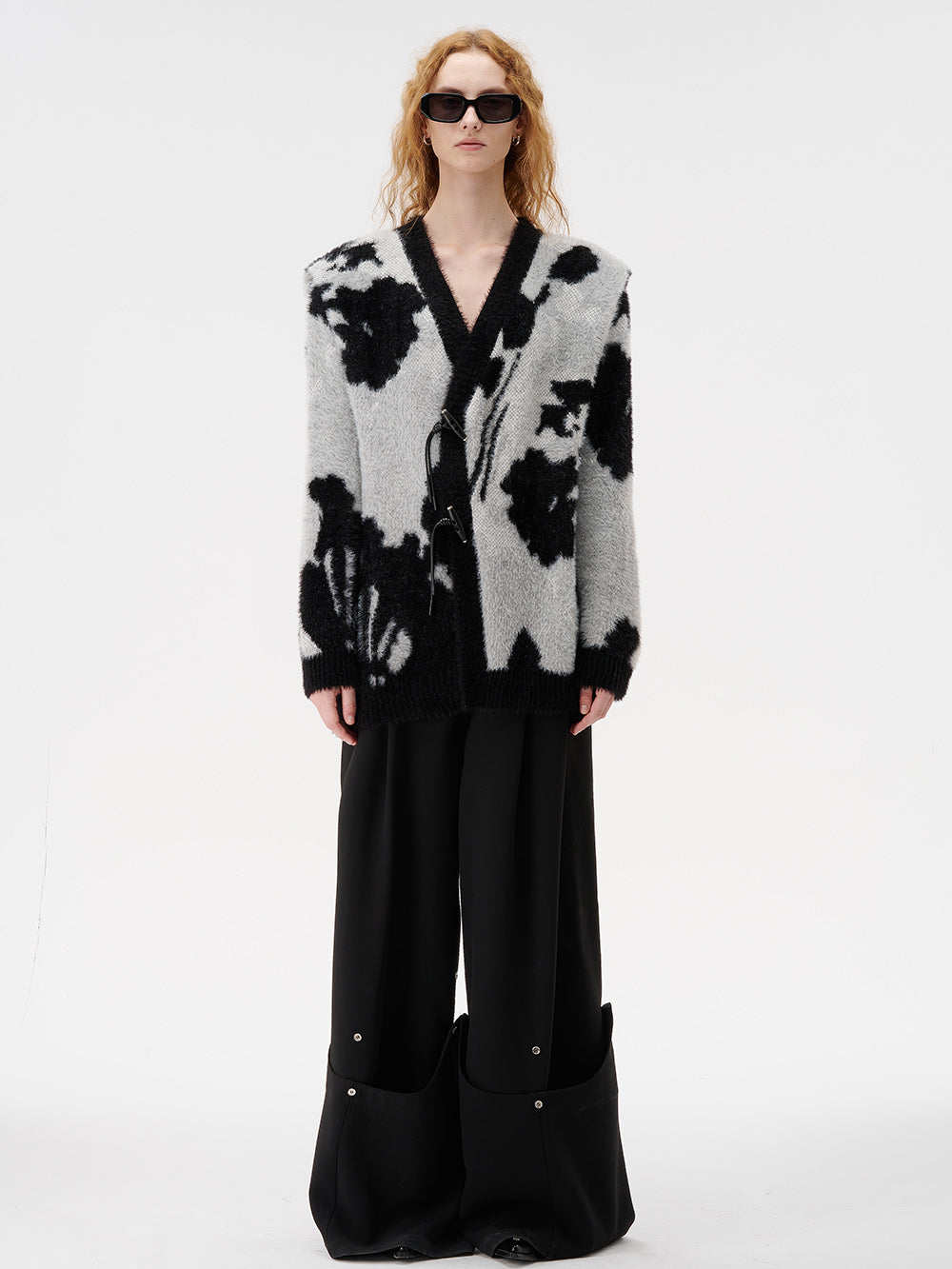 MUKTANK×MODULER Loose Soft Casual Niche Nnitted Cardigan Outerwears