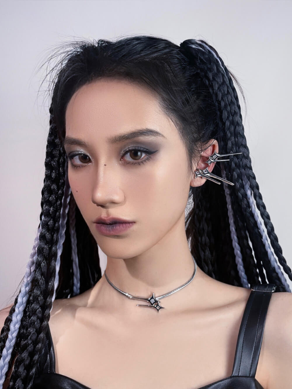 MUKTANK X WHITEHOLE Falling Star Necklace