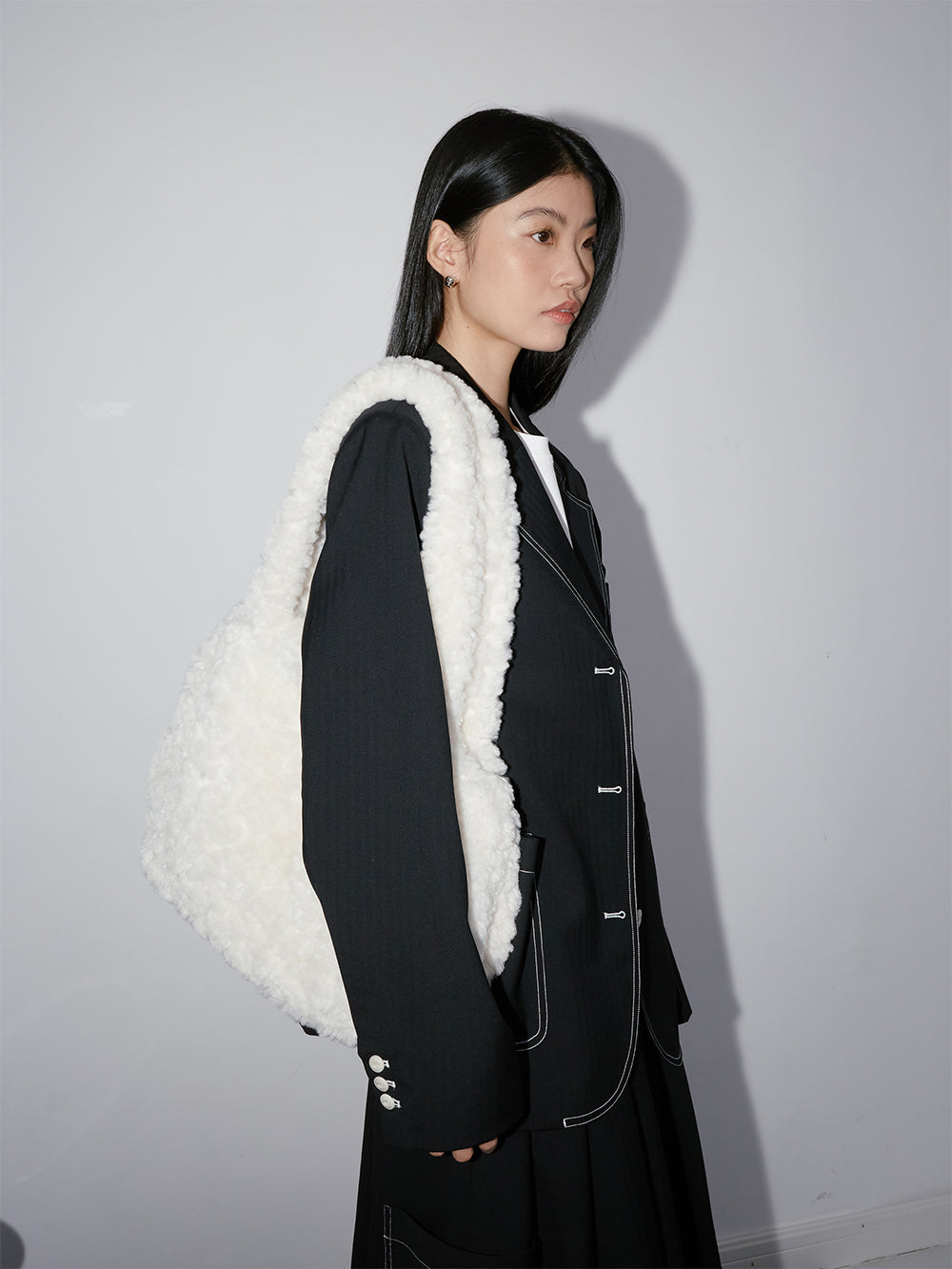 MUKTANK×Yamaguchi mioko Festival Exclusive Fasion Mushroom-shaped Underarm Bag