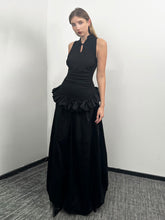 MUKTANK×Jqwention Neo-Chinese style puffy dress