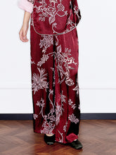MUKZIN“Capsule Collection”New Chinese Style Printed Wide-Leg Pants