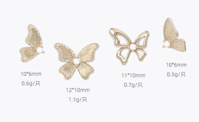 MUKTANK×SUN HUNTER “Emergence”Lace Butterfly Set Earrings
