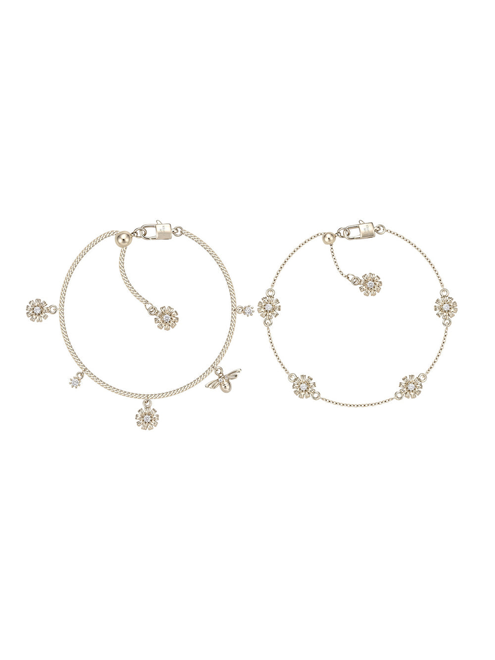 MUKTANK×SUN HUNTER Garden Mini Daisy Bracelet
