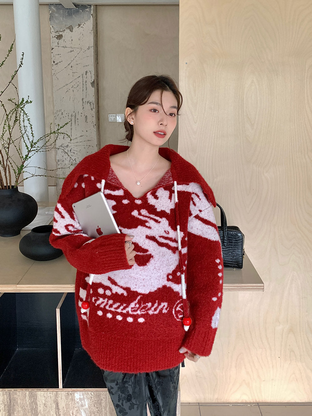 MUKZIN Soft Comfortable Casual Cute Loose Sweater