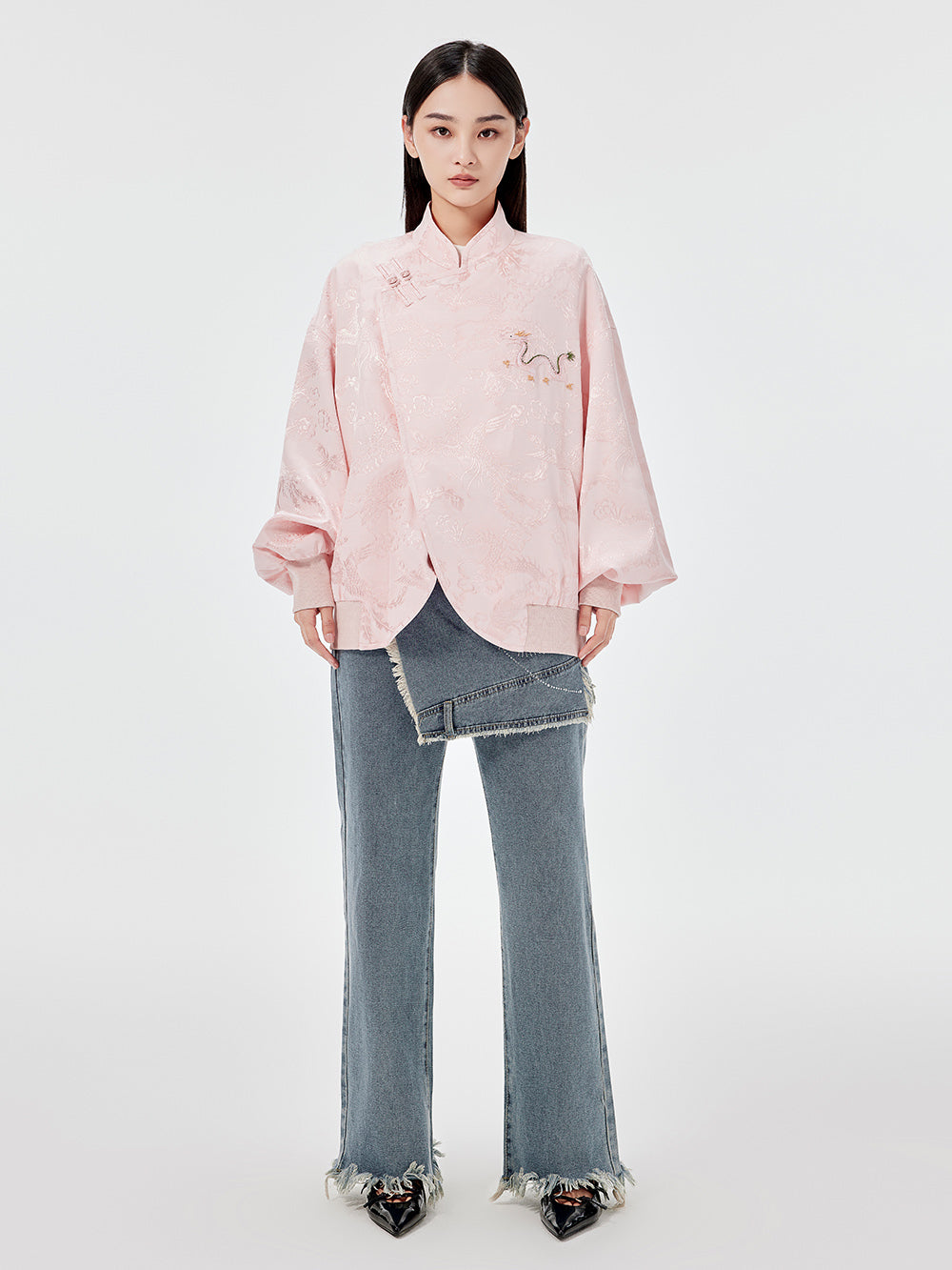 【最終価格！】Mukzin ジャケット MUKZIN Chinese Retro 2-Color New Original Versatile Jacket