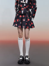 MUKZIN  Versatile Cute Retro Printed Skirt