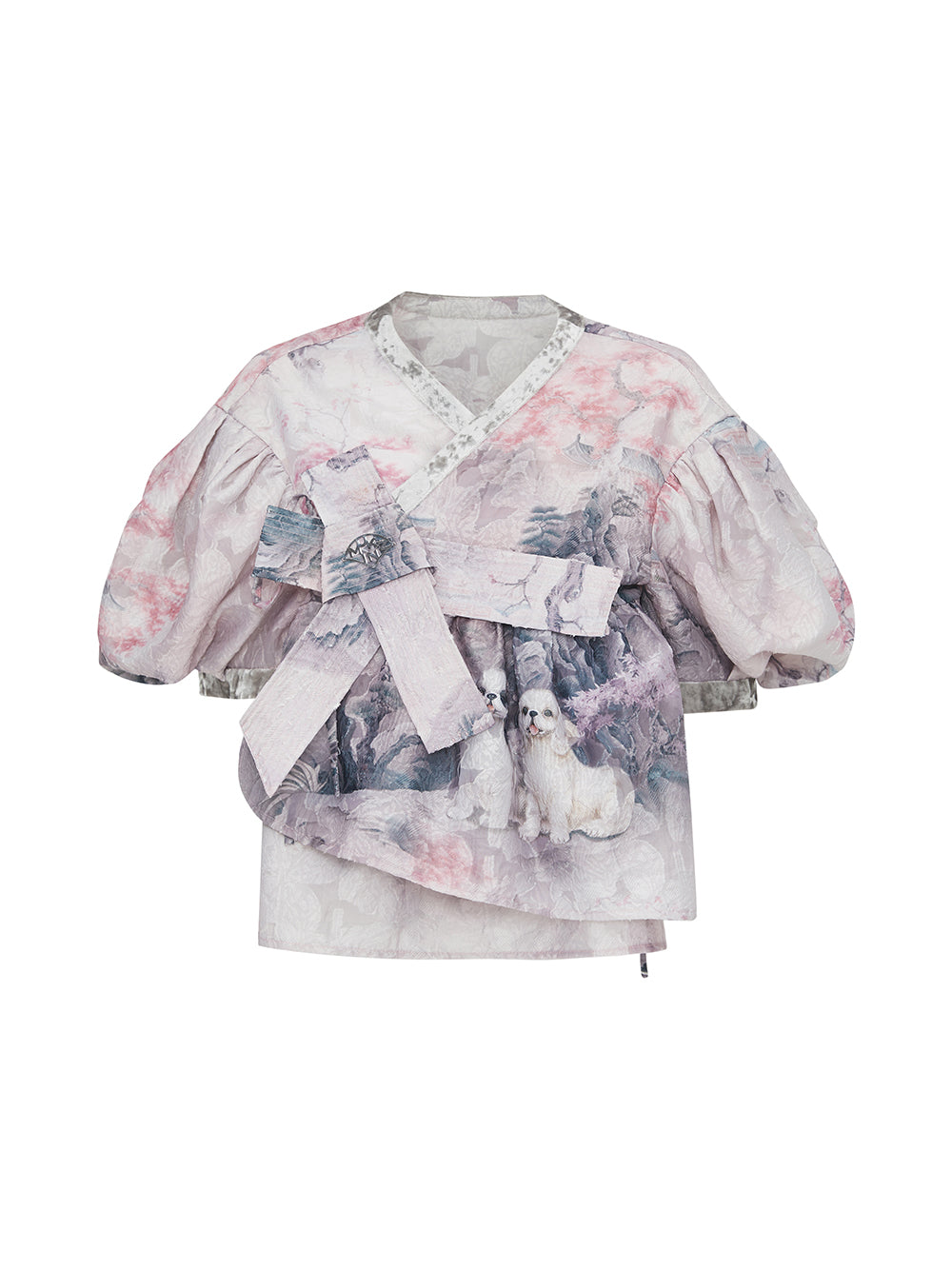 MUKZIN New Original All-match T-shirt with Bow Puff Sleeves
