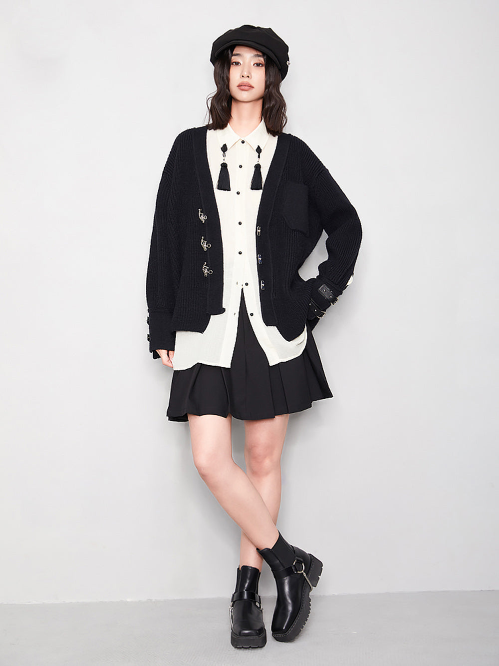 MUKTANK x CUUDICLAB Sweater Coat Knit