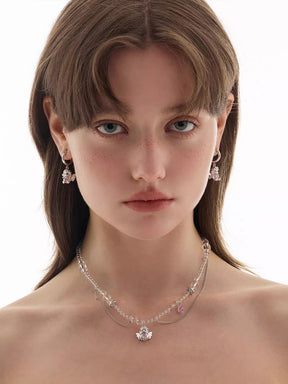 MUKTANK x SUN HUNTER Cupid Transparent Beads Necklace