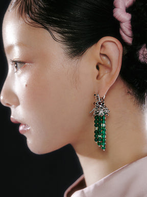 MUKTANK x GEL E LUA Beads  Dragon Earrings