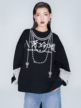 MUKZIN Linglong "Bafang Linglong" Air Cotton Design Sweatshirt