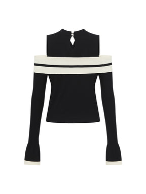 MUKZIN Slim-fitting Elegant Black Original Trendy Sweater