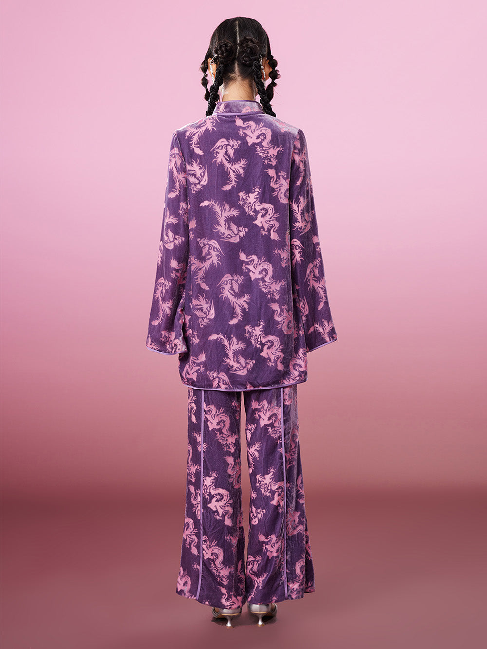 MUKZIN New Printed Loose Velvet Comfortable Trousers