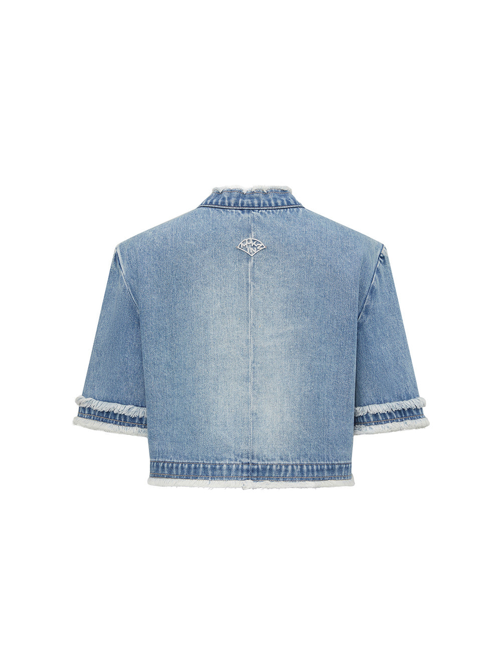 MUKZIN Vintage Denim Short Sleeve Jacket