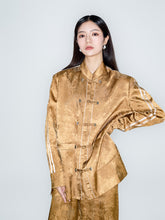 MUKZIN Lilong "thunderclap" Embossed Jacquard Neo-Chinese Style Tang Jacket