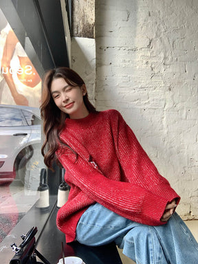 MUKZIN Korean Style Simple Versatile Sweater