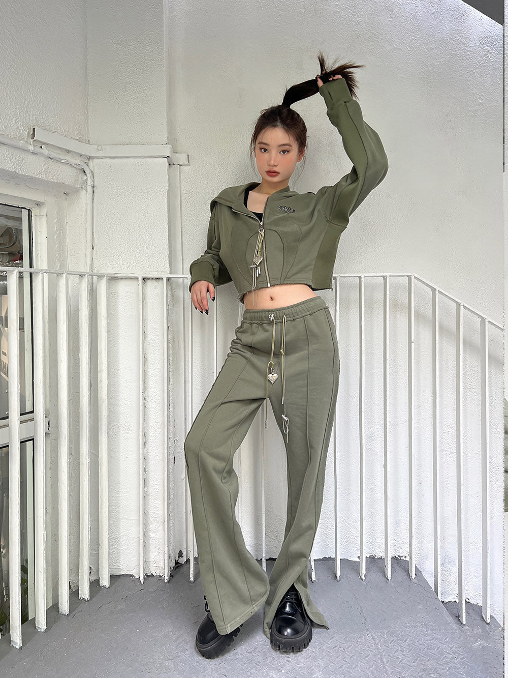 MUKZIN New Sports Style Classic Solid Color Casual Pants