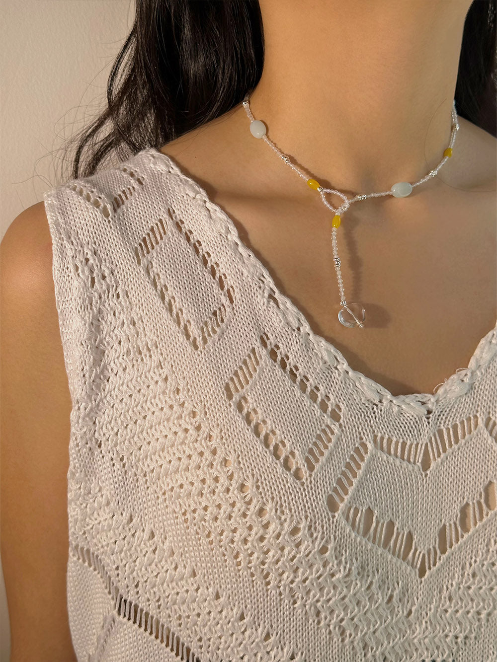 MUKTANK x JUUNNGLE NANAX Sea Salt Custard Necklace