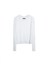 MUKTANK X MODULER Silk-like Faux Two-piece Long Sleeve T-shirt