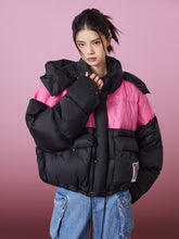 MUKZIN Suger Color Bolocking Down Jacket