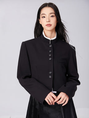 MUKTANK x CUUDICLAB Short Chinese Tunic Suit