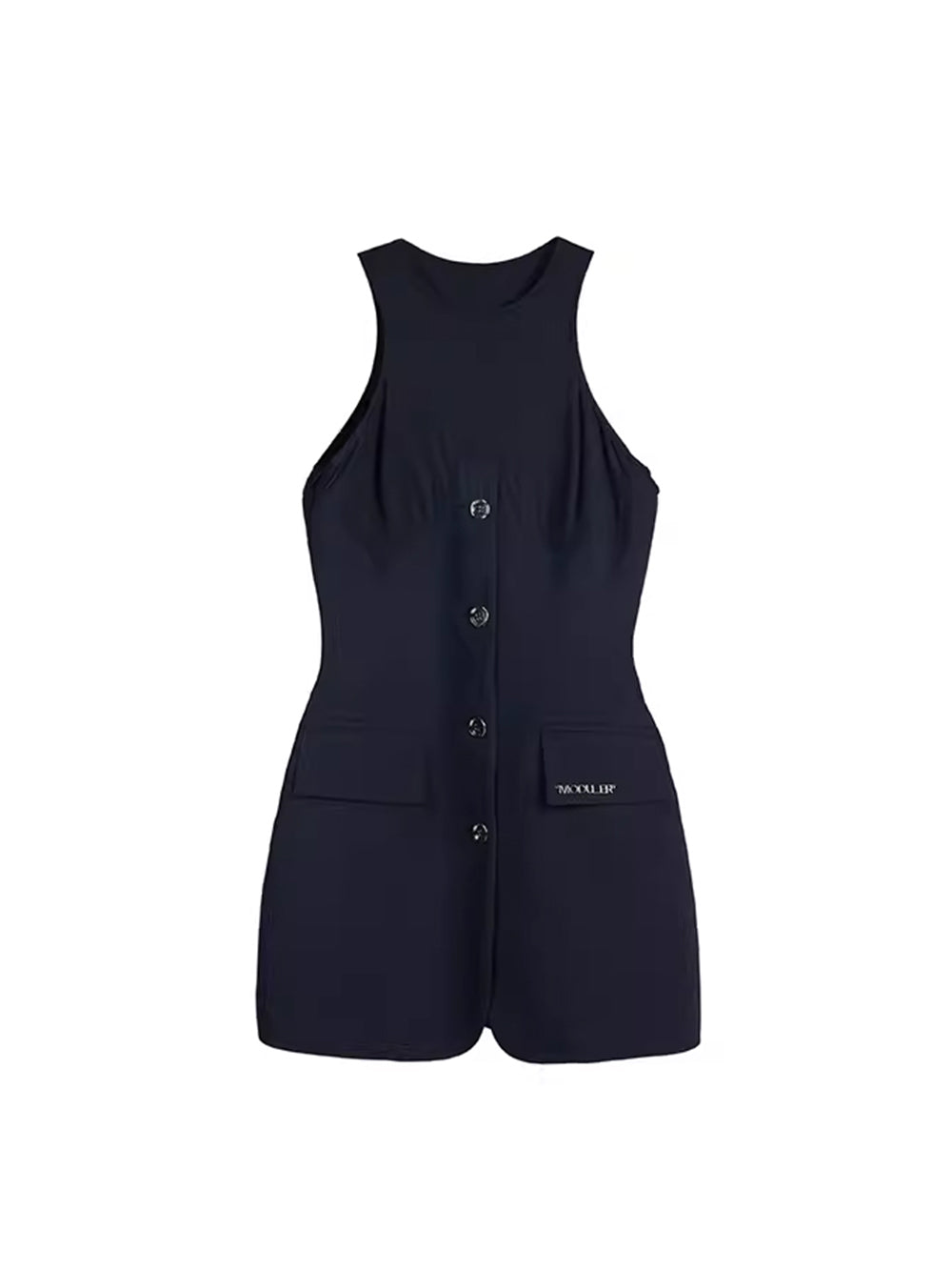 MUKTANK x MODULER Vest-style Suit Dress