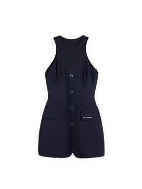 MUKTANK x MODULER Vest-style Suit Dress