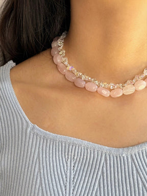 MUKTANK x JUUNNGLE NANAX Pink Lychee Boba Necklace