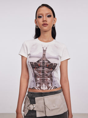 MUKTANK x Damage Asia "Artificial Human Mechanical Princess"Stretchy T-shirt