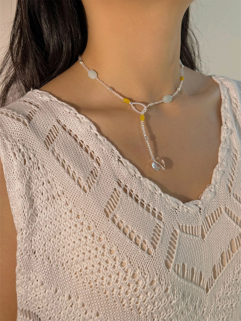 MUKTANK x JUUNNGLE NANAX Sea Salt Custard Necklace