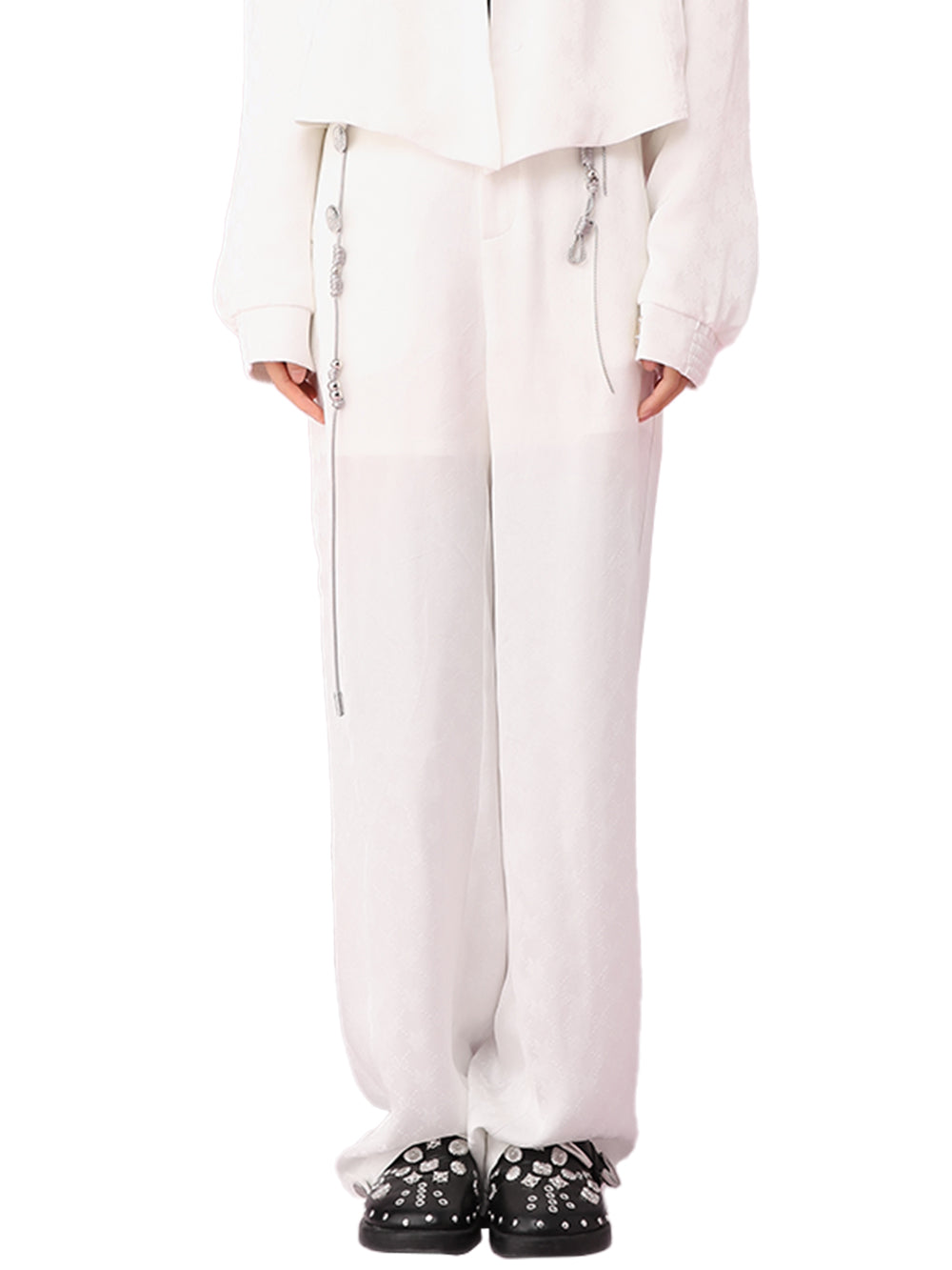 MUKZIN New White Comfortable Suit Pants