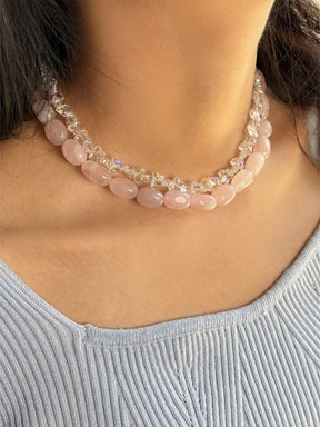 MUKTANK x JUUNNGLE NANAX Pink Lychee Boba Necklace