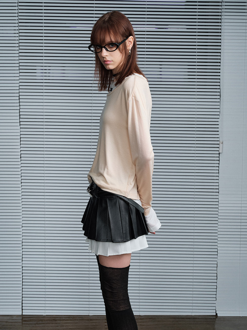 MUKTANK X MODULER Double Layer Designed Skirt