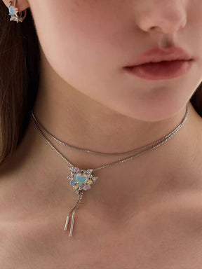 MUKTANK x SUN HUNTER Opal Adjustable Necklace