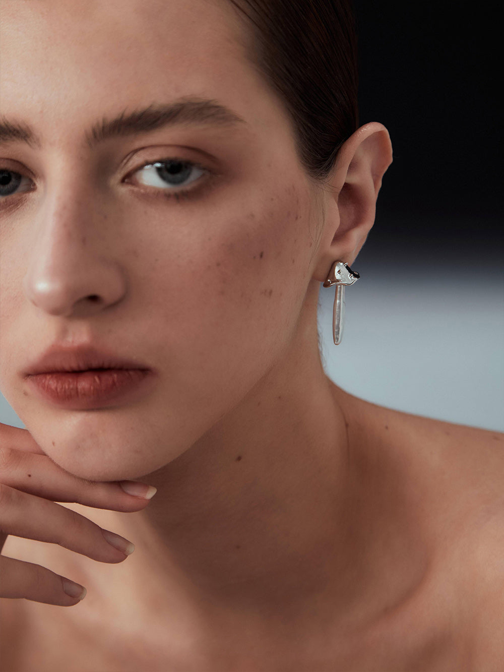 MUKTANKxPEARLONA Dangerous Garden - Magic Mushroom Baroque Pearl Earrings