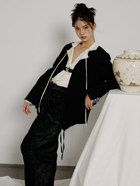 MUKZIN Black Slim Fashion Original Suit