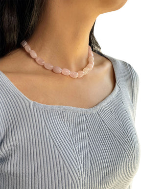 MUKTANK x JUUNNGLE NANAX Pink Lychee Boba Necklace