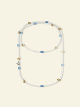 MUKTANK x JUUNNGLE NANAX Dune Milk Blue Necklace