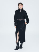 MUKZIN Linglong "Black Orchid" New Chinese-style Short Jacket