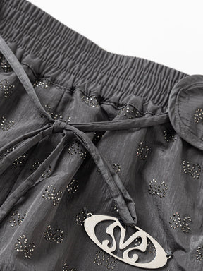 MUKZIN Dark Gray Simple All-match Fashion Comfortable Sweat-absorbing Shorts