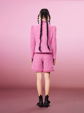 MUKZIN Elegant Stylish Pink High Quality Coat