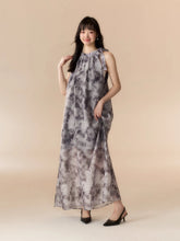 MUKTANK X LOUMUTAKU New Chinese-Style Ink Color Halter dress