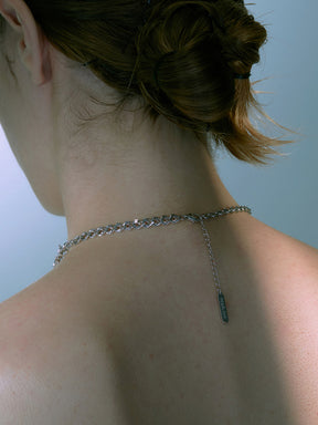 MUKTANK×PEARLONA Oceanic Feel/ Rectangle Gem Starfish Pearl Bracelet Chian Necklaces