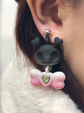 MUKTANK×GEL E LUA Galaxy Pinboll Butterfly Air Pocket Earrings