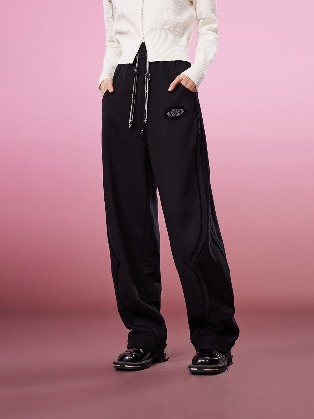 MUKZIN Casual Sports Style Solid Color Versatile Comfortable Pants
